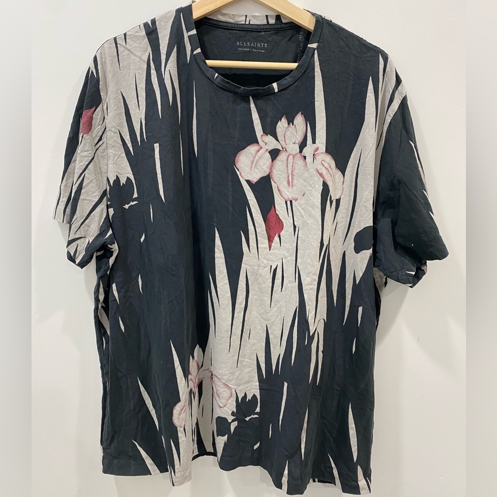 All Saints Iris Floral T-Shirt